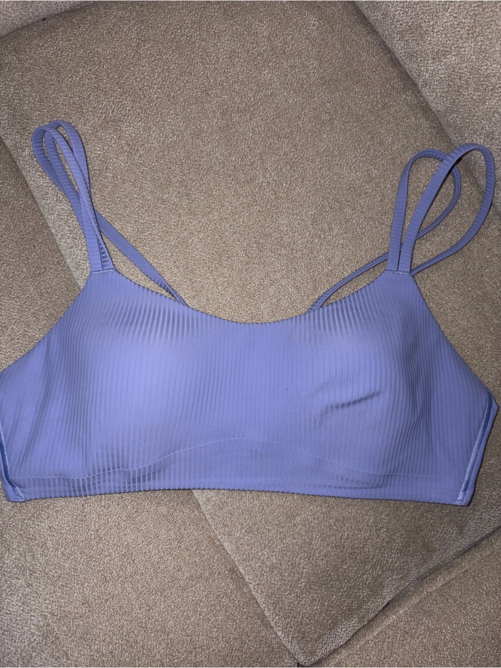 Lululemon like a cloud ribbed bra